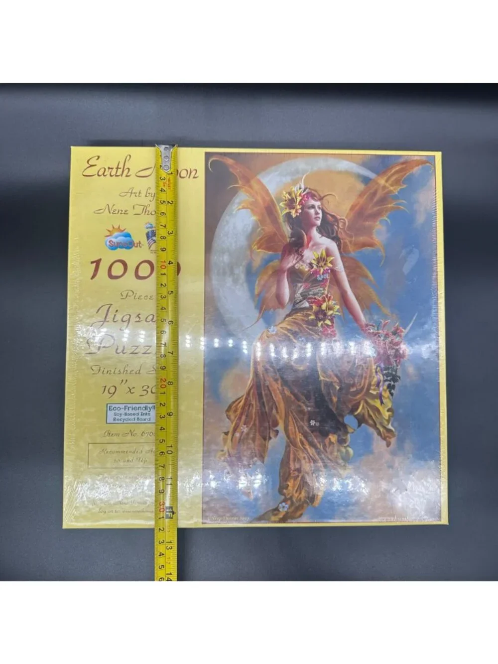 Earth Moon Fantasy 1000 Piece Puzzle Sunsout Nene Thomas Art 2017 NIB 19